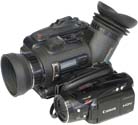 Srovnání: Panasonic DX1 a Canon HV40 (Kliknutí zvětší)