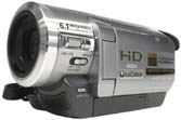 Kamera Sony HDR-HC7 v perspektivě (Klikni pro zvětšení)