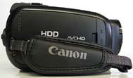 Detail pravého boku Canon HG21 (Klikni pro zvětšení)