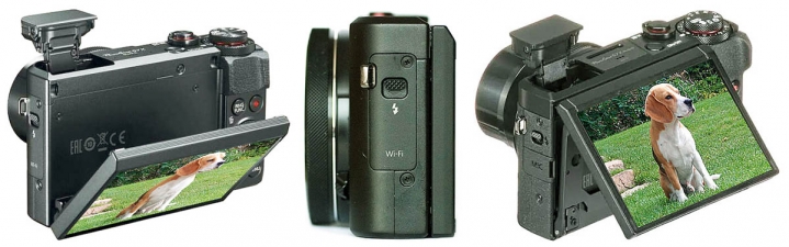 Fotoaparát Canon PowerShot G7X MII ve 3 detailech...