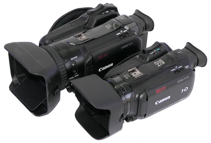Videokamery Canon HF G40 a GX10: srovnání