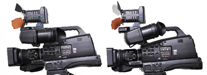 Dvojice PRO0FESIONÁLNÍCH Videokamer HMC81 je IN