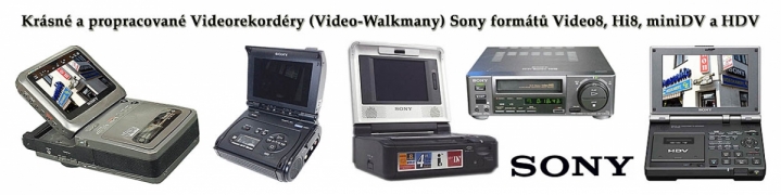 Nádherné přístroje z páskové éry - Video-Walkmany
